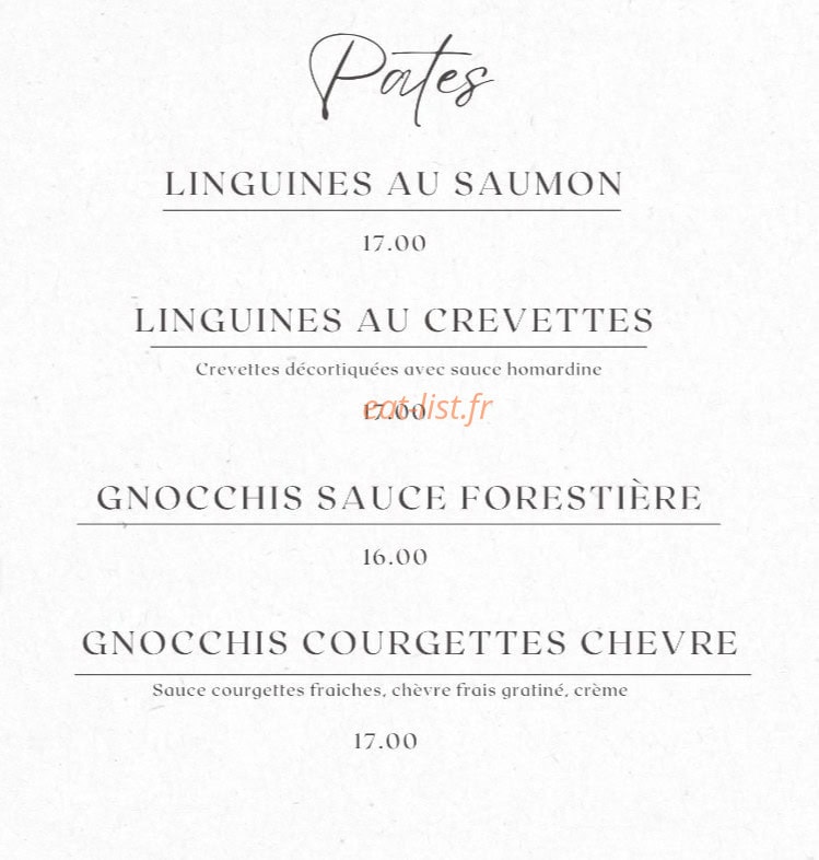 Le Twinn’s — carte page 3