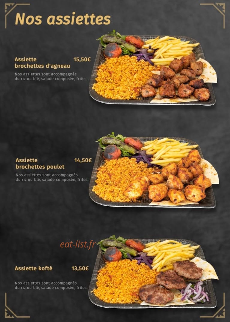 Turkish Grill — carte page 4