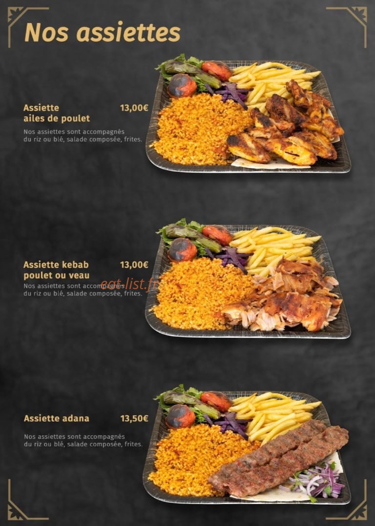 Turkish Grill — carte page 5