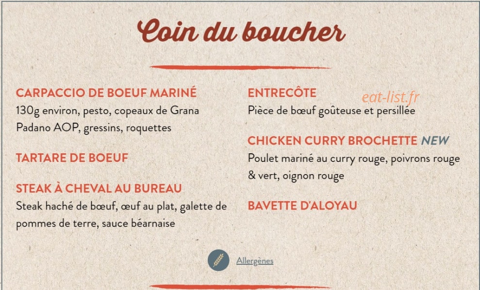 Au Bureau — carte page 3