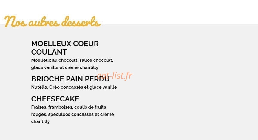 Crêpe Touch — carte page 7