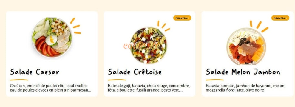La Croissanterie — carte page 4
