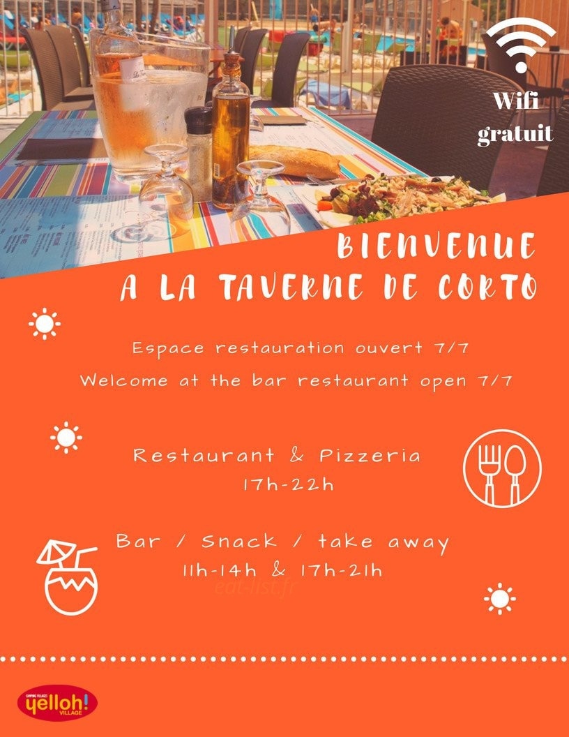 La Taverne de Corto — carte page 2