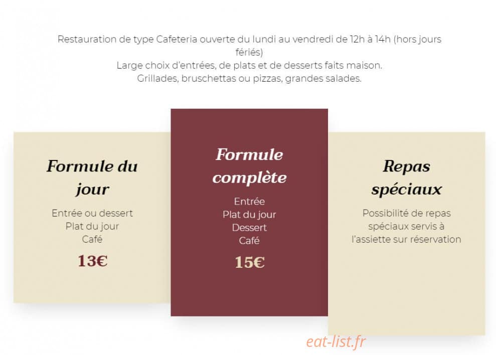 Le Bercail — carte page 1