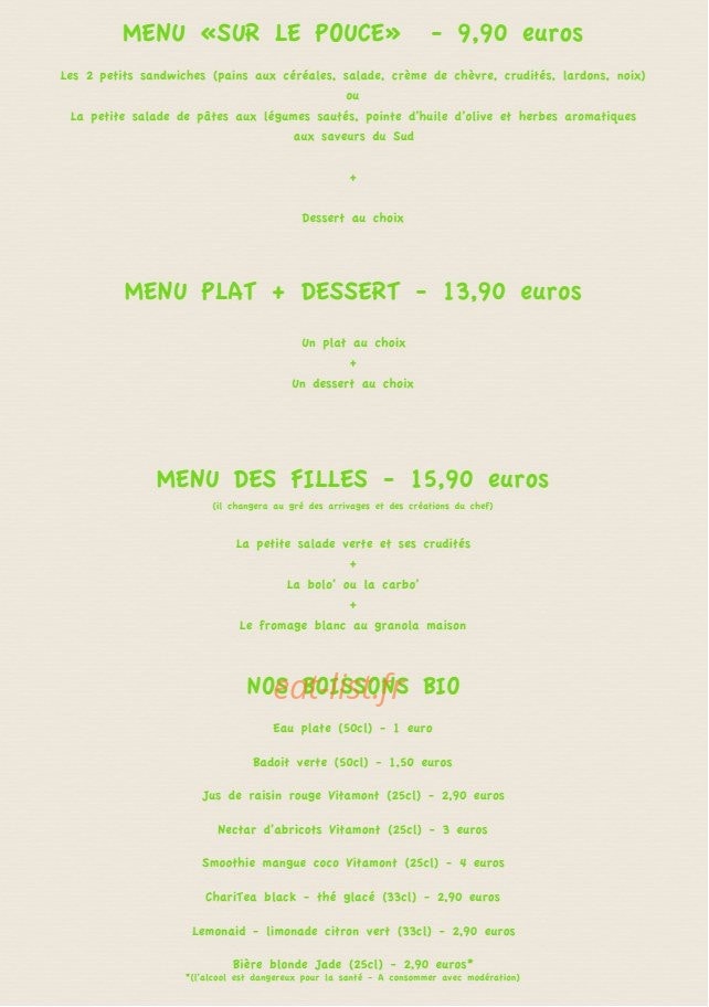 Les filles du Sud — carte page 3