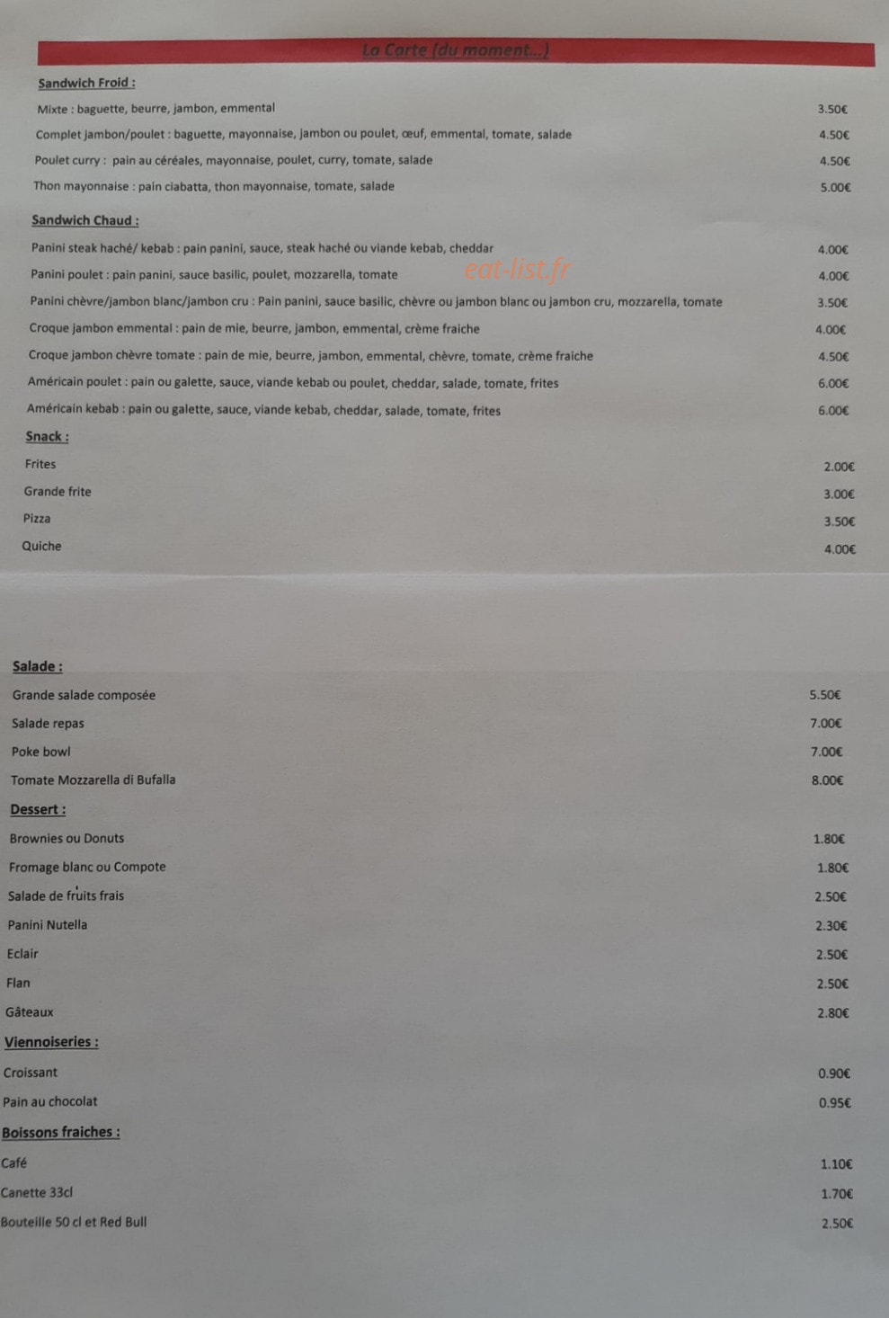 Resto Verso — carte page 1