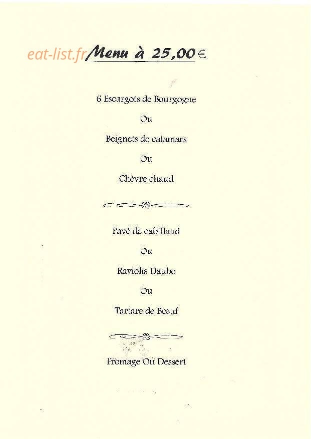Le Relais des Lavandins — carte page 4