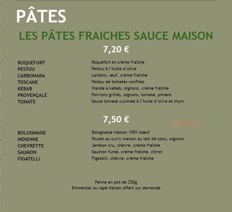 Allo Pizza — carte page 5