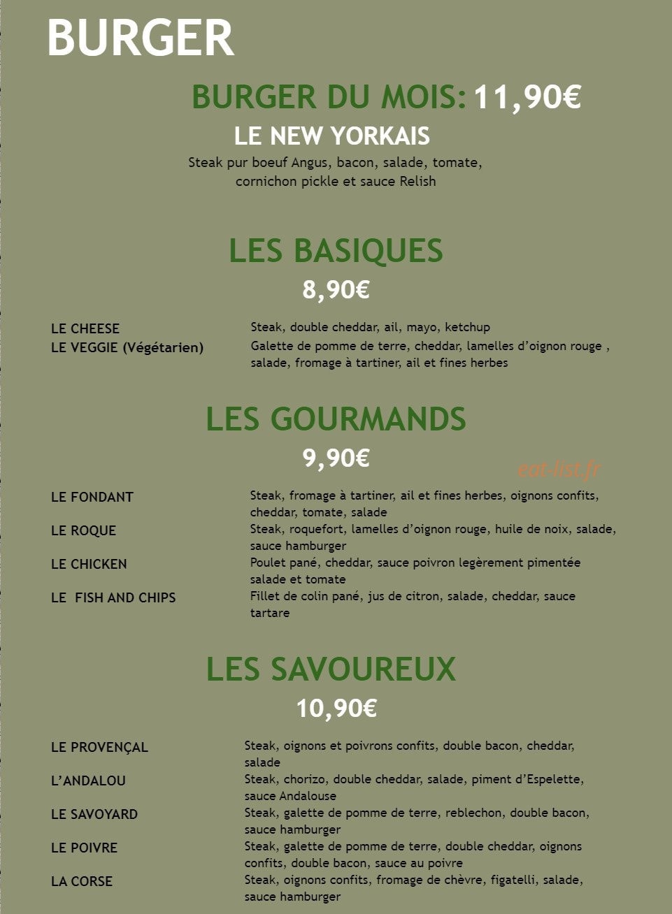 Allo Pizza — carte page 4
