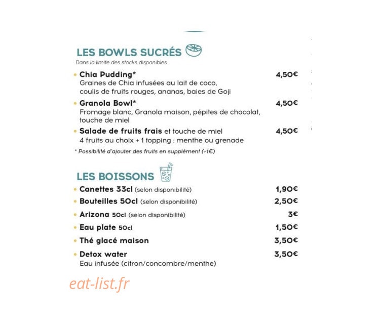 Break'in Bowl — carte page 5
