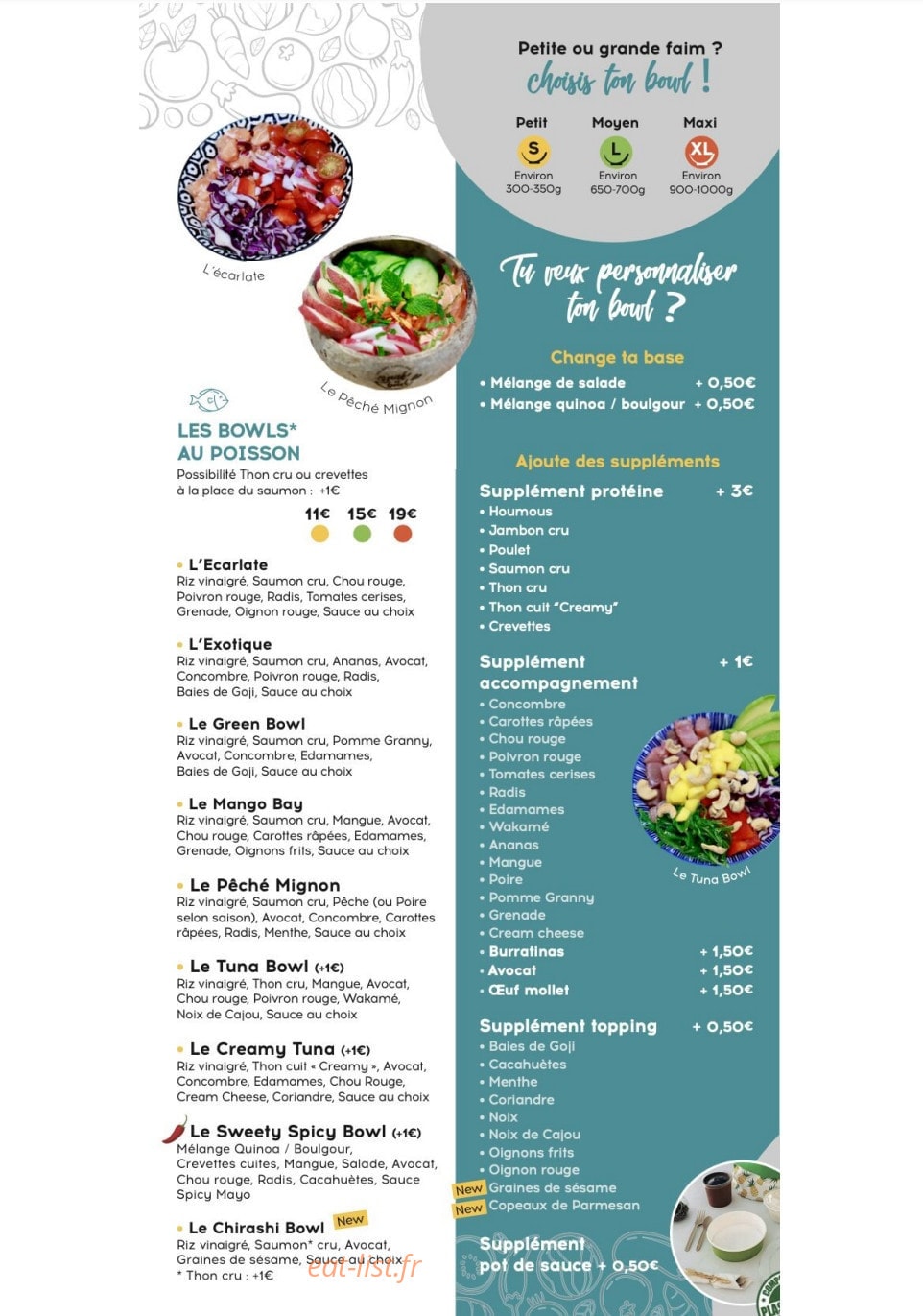 Break'in Bowl — carte page 2