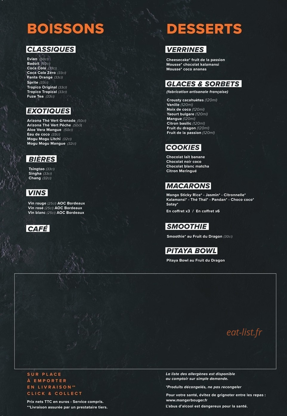 Chez Emy — carte page 4