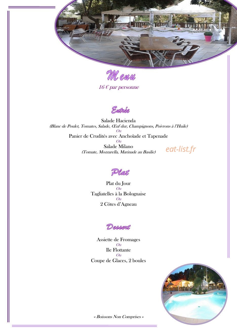 L' Hacienda — carte page 2