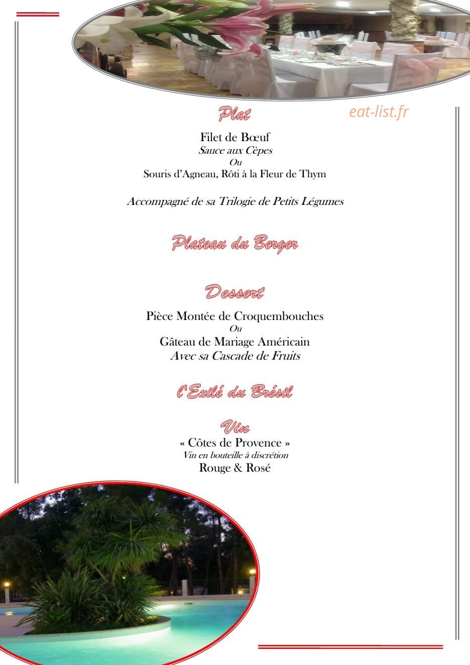 L' Hacienda — carte page 11