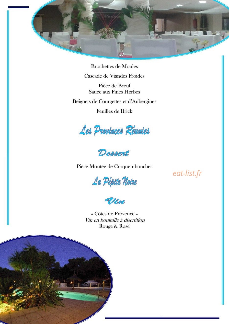 L' Hacienda — carte page 5