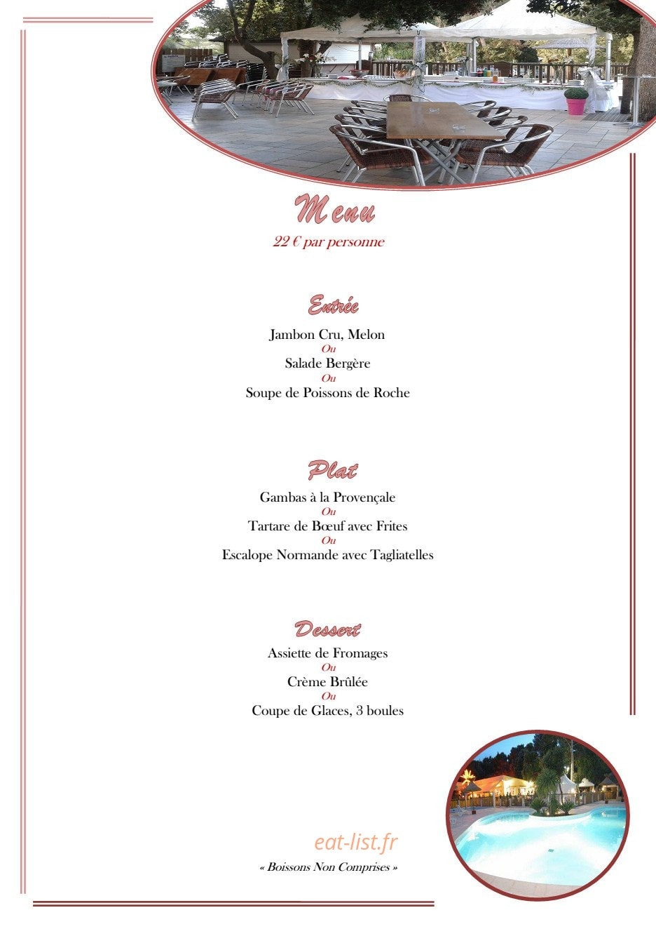 L' Hacienda — carte page 3