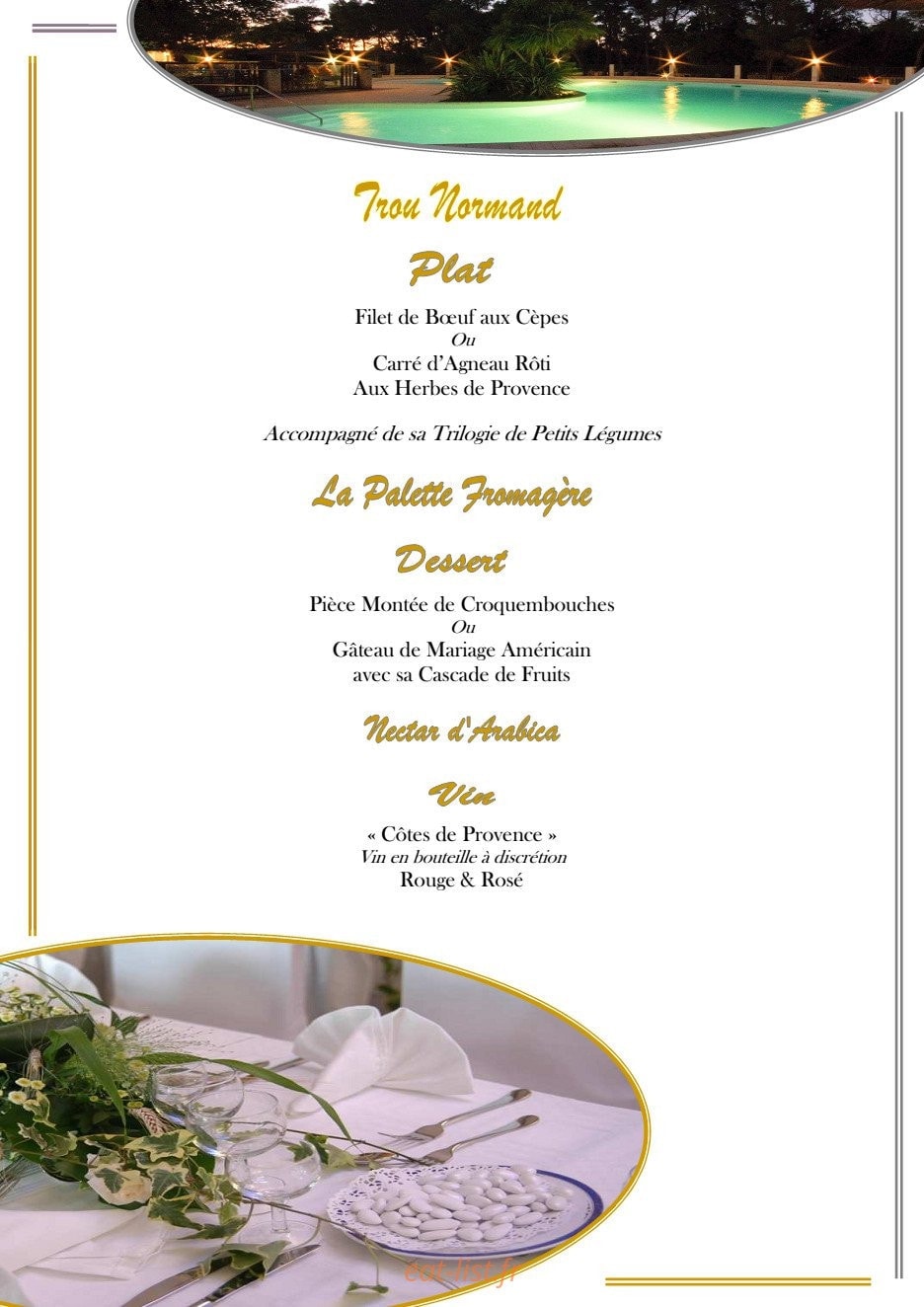 L' Hacienda — carte page 9