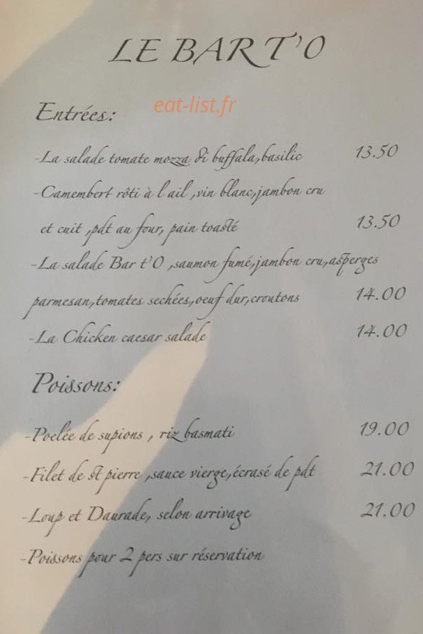 Le Barto — carte page 1