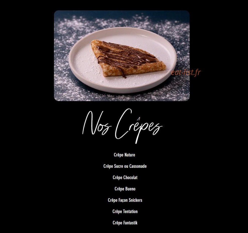 Le Club Café — carte page 6