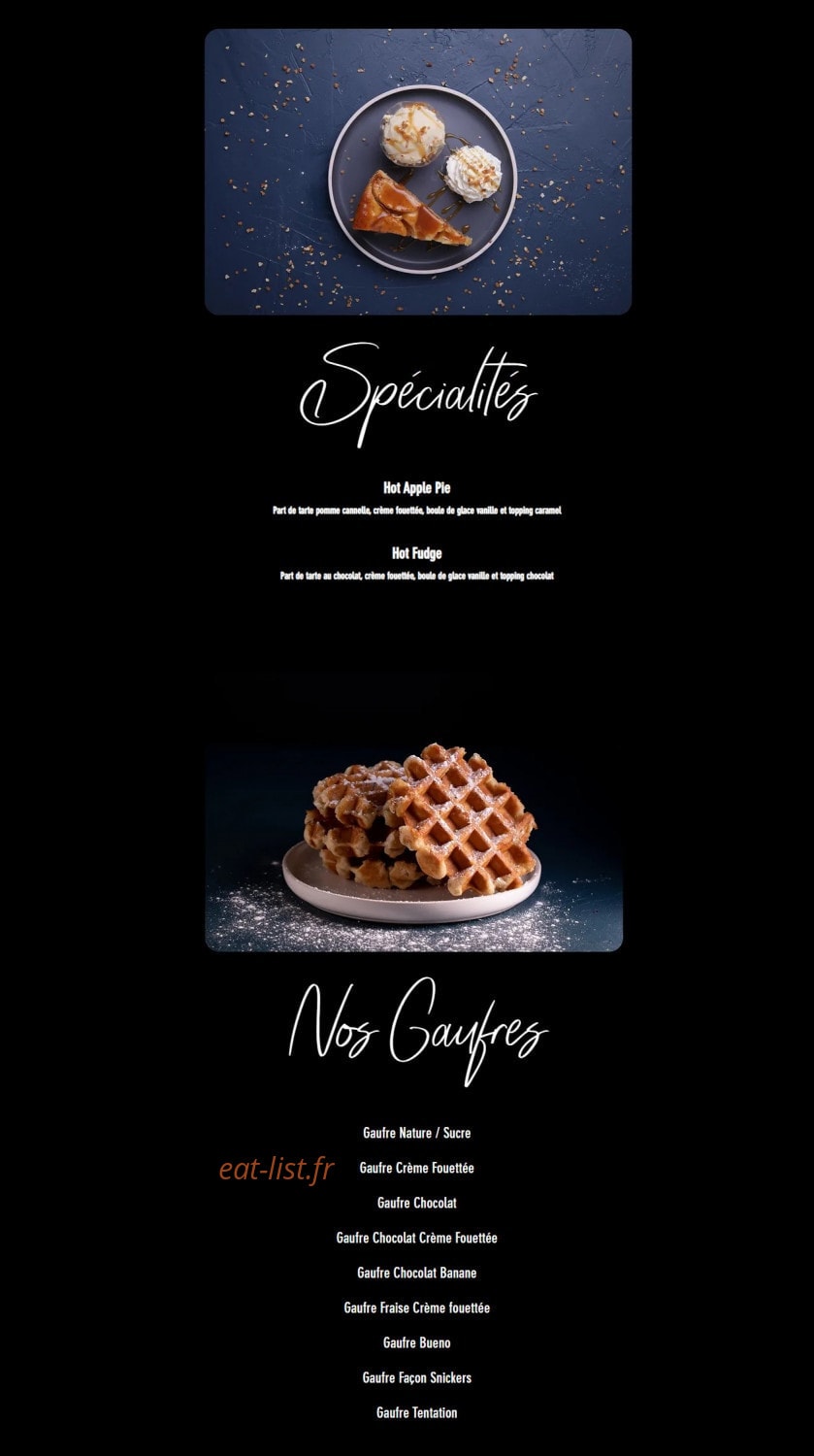 Le Club Café — carte page 5