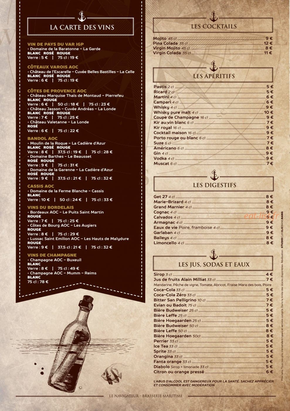 Le Navigateur — carte page 4