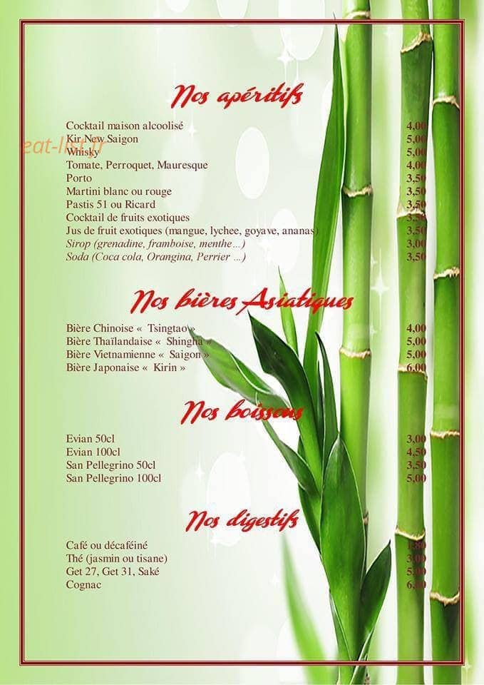 Le New Saigon — carte page 10