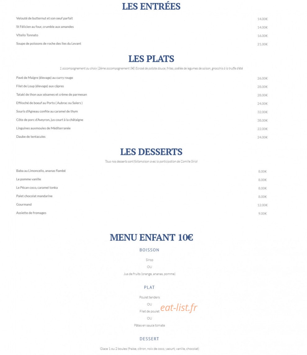 Le Père Louis — carte page 1