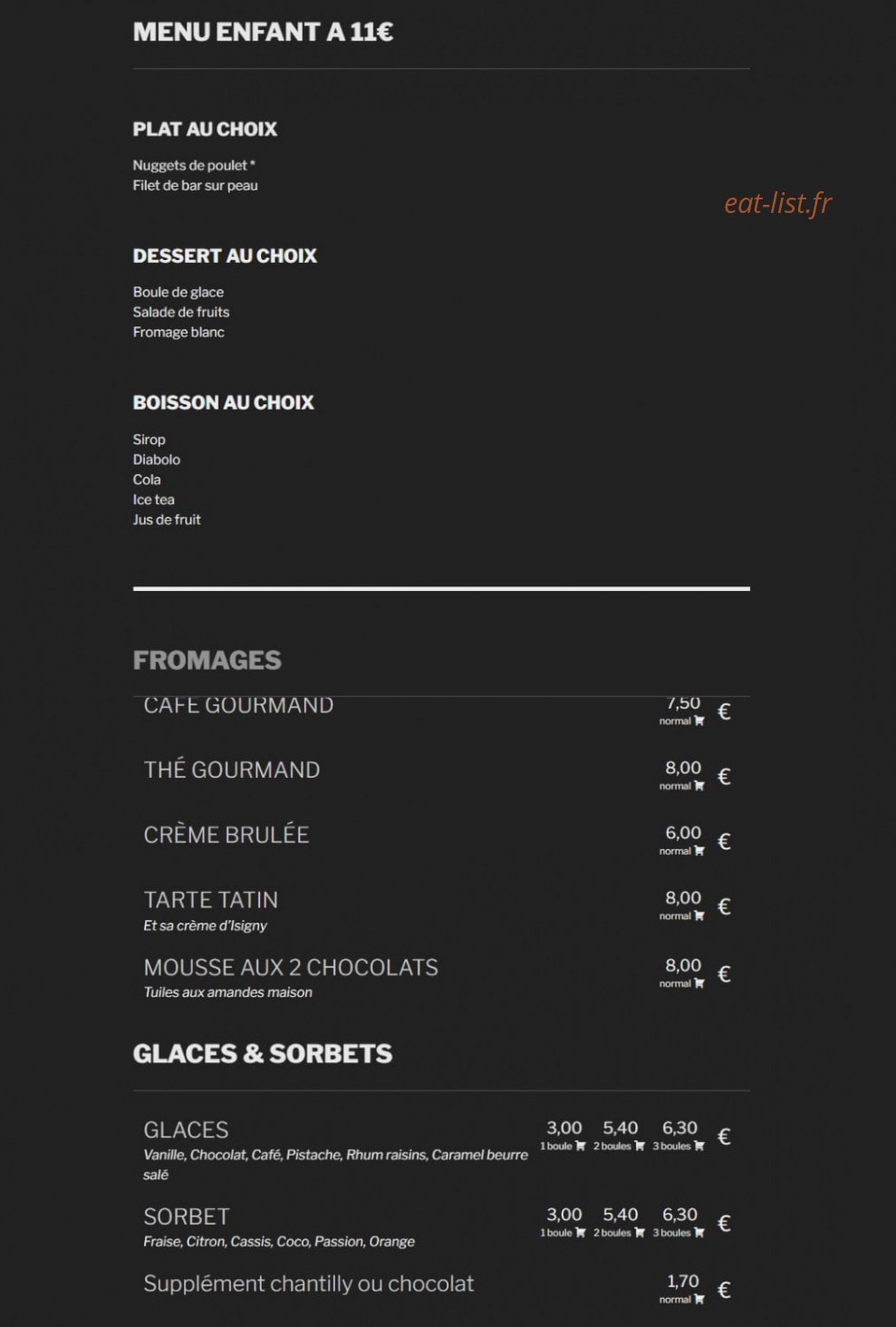 Les Paddles — carte page 5