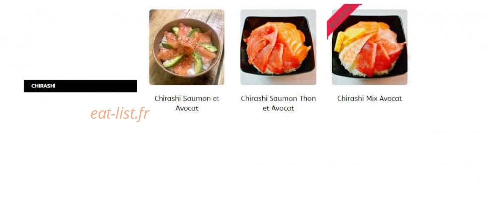 Lovely Food — carte page 6