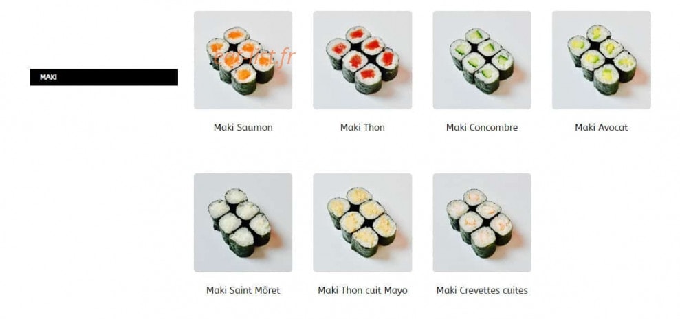 Lovely Food — carte page 4