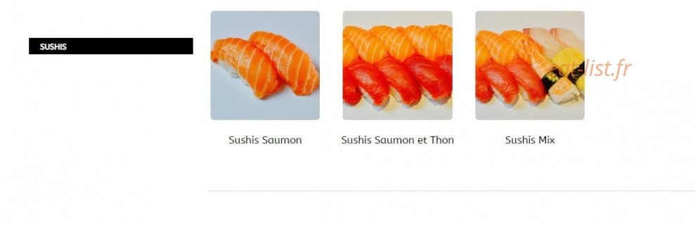 Lovely Food — carte page 2