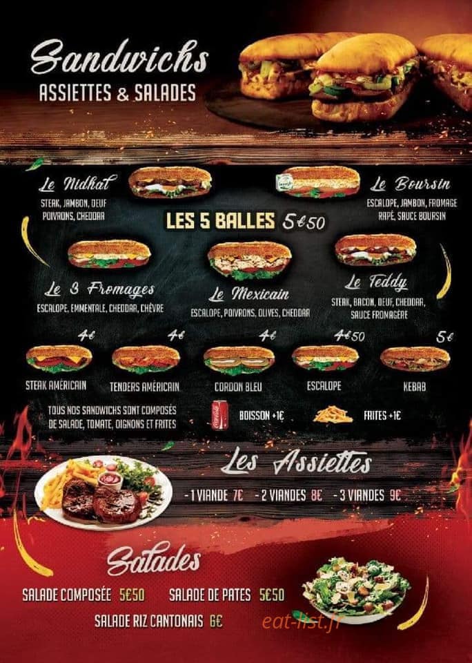 Pastas vs Tacos — carte page 3