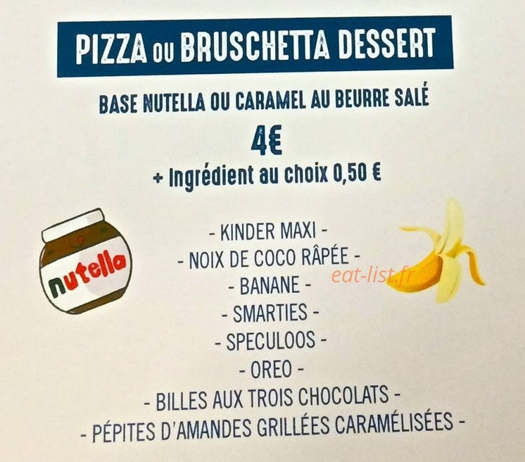Pizz'Apéro — carte page 3