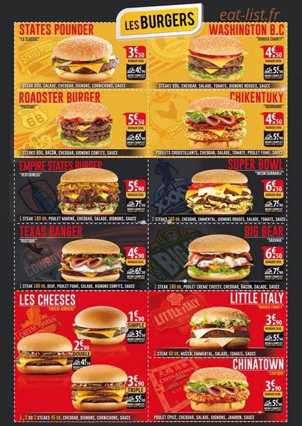 States Burger à La Seyne Sur Mer - menu et photos