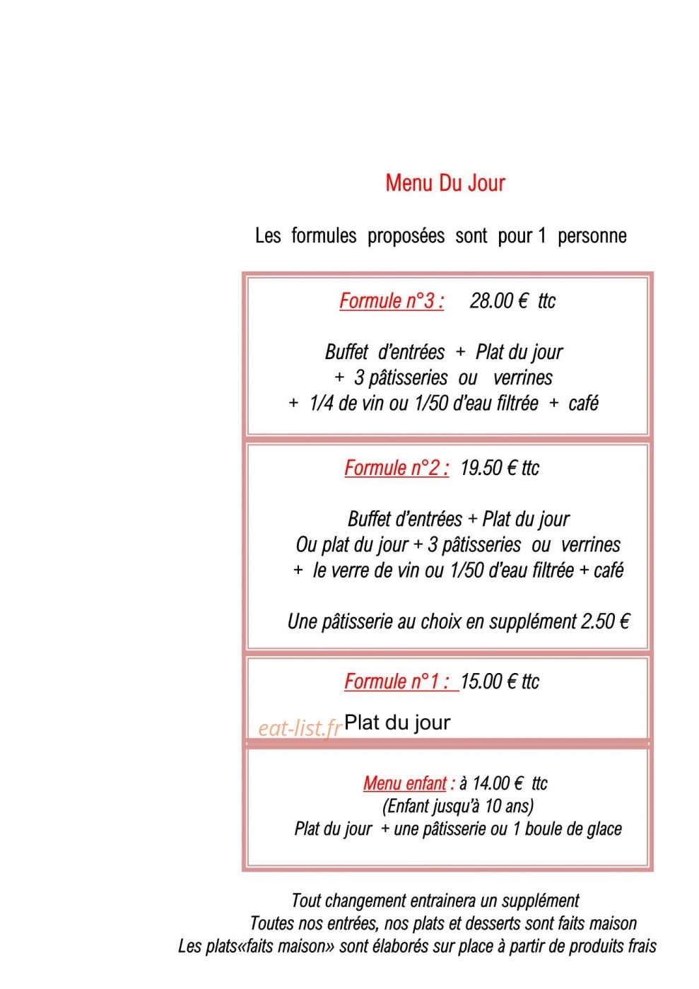 Aux 2 fontaines — carte page 3