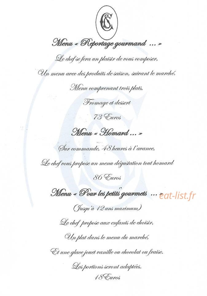 Le Chrissandier — carte page 5