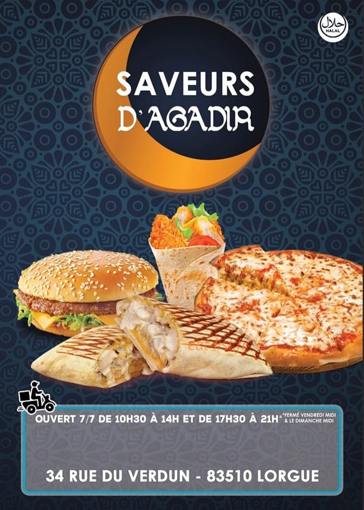 Saveur d'Agadir — carte page 1