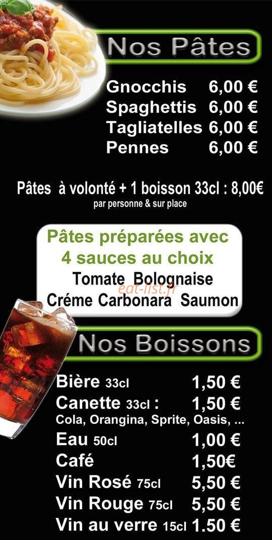 Chez Salva — carte page 5