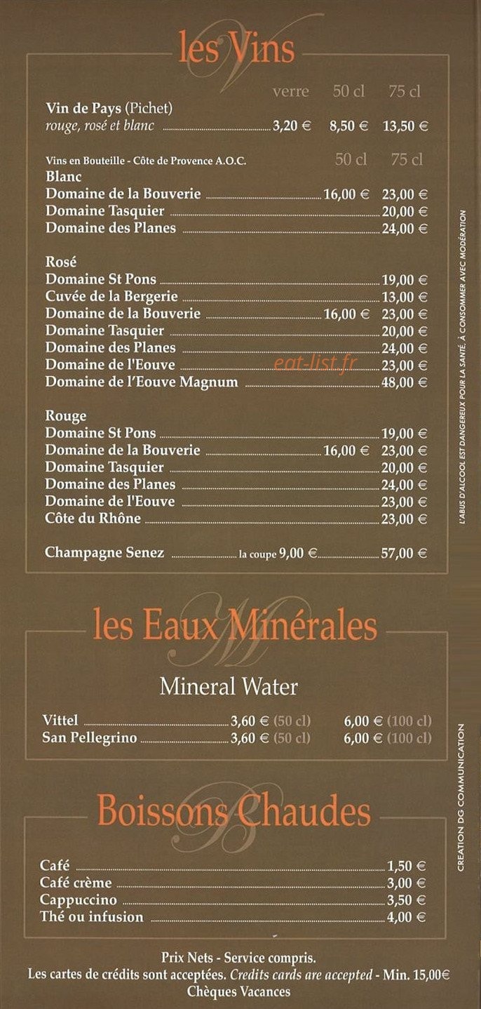 La Bergerie — carte page 6