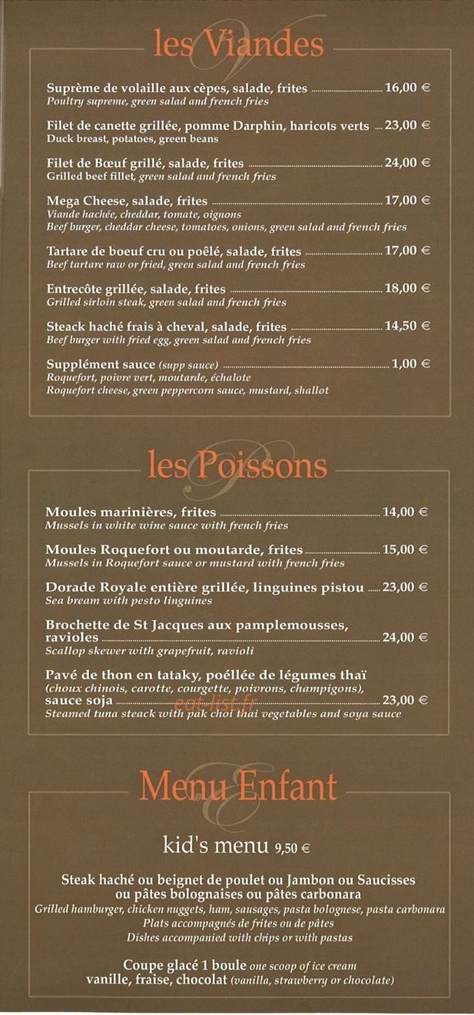 La Bergerie — carte page 3