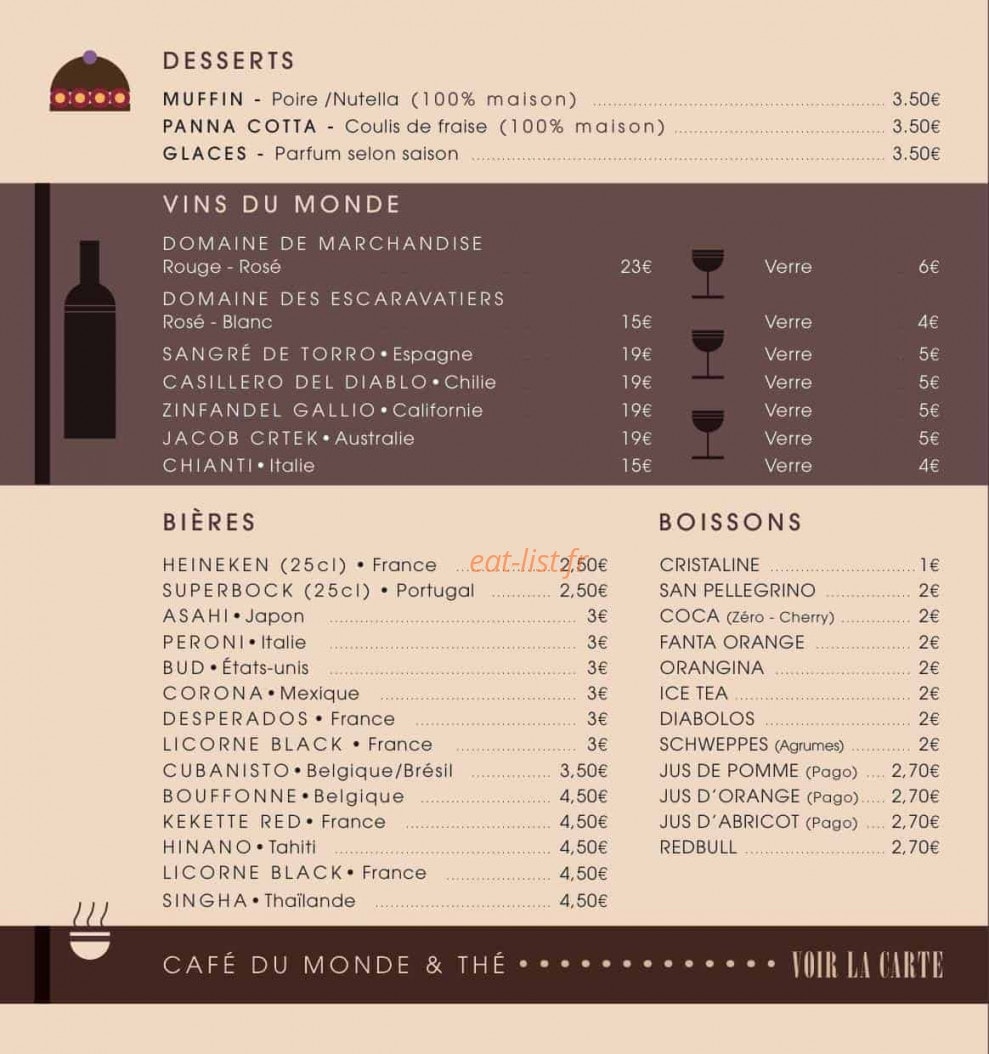 Le Plan Burger — carte page 3