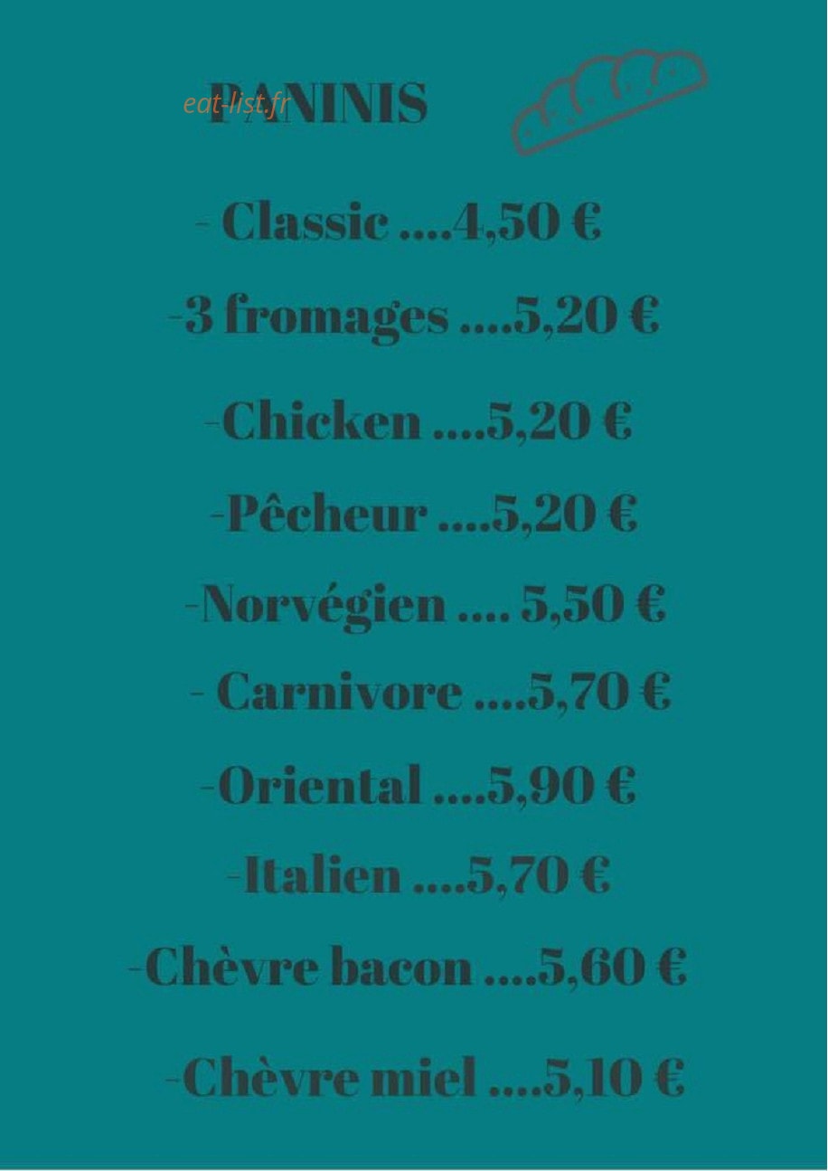 Snack Du Rocher — carte page 6