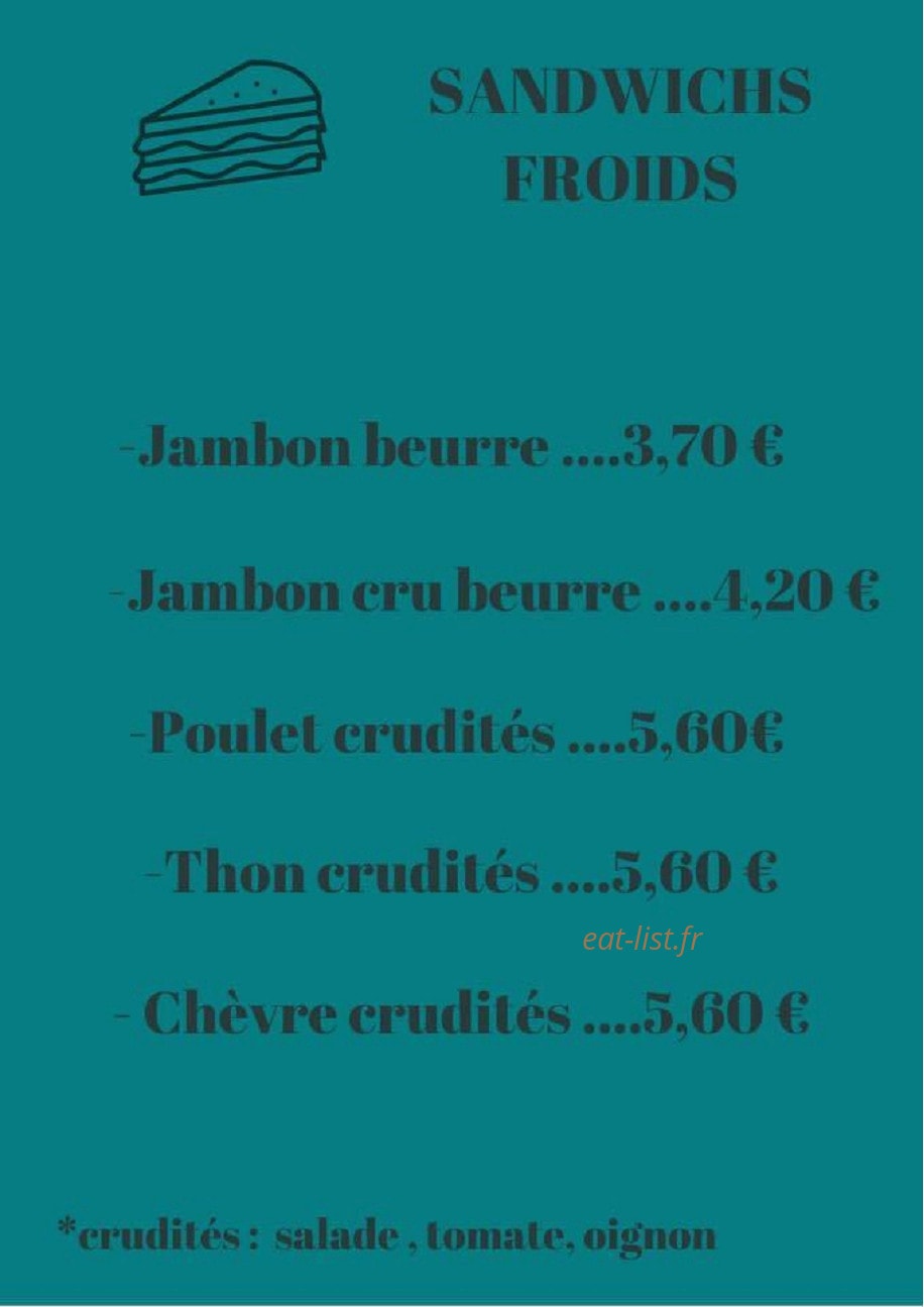 Snack Du Rocher — carte page 3