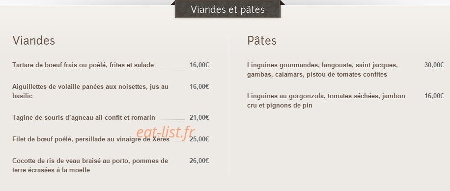 Côté Jardin — carte page 2