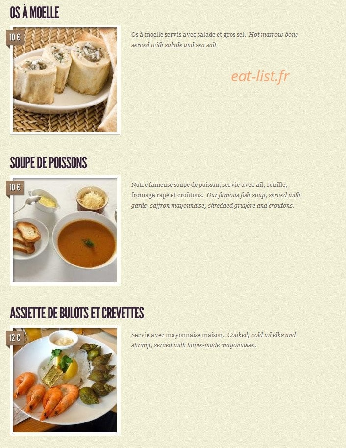 La Galère — carte page 7