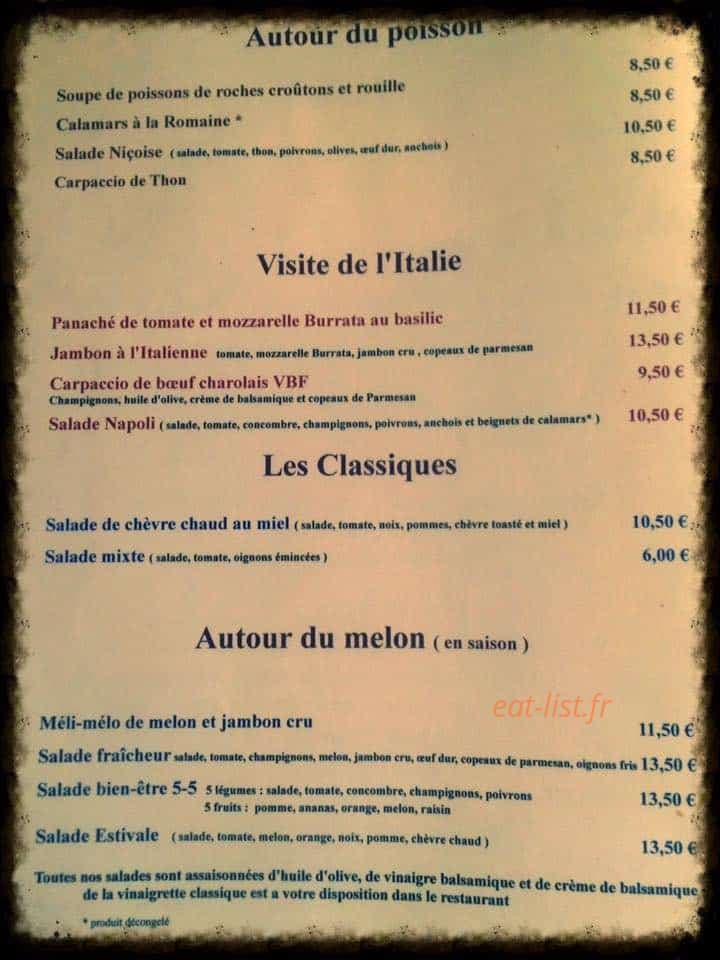 La Luna — carte page 2