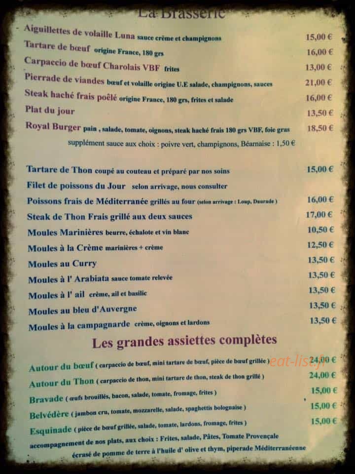 La Luna — carte page 3