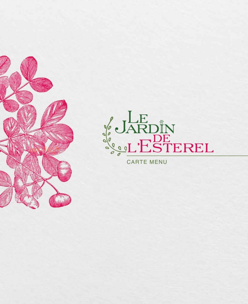 Le Jardin de l Esterel — carte page 1