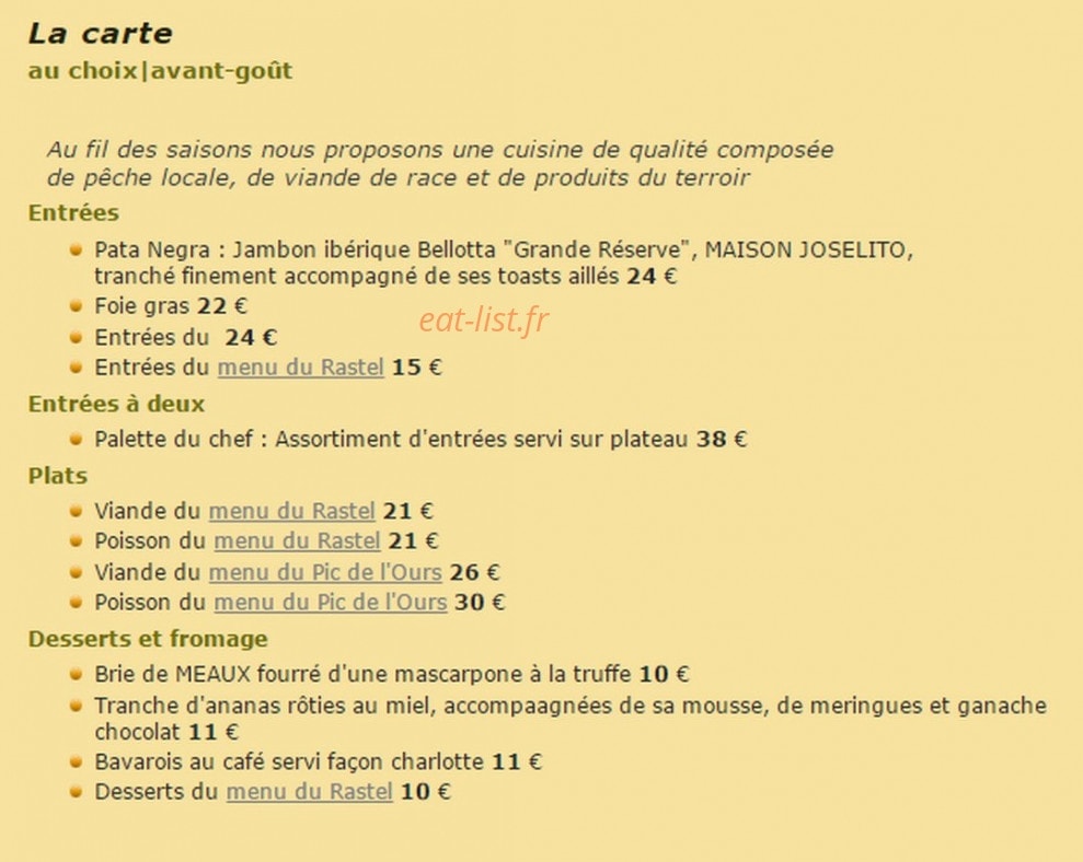 Villa Matuzia — carte page 3