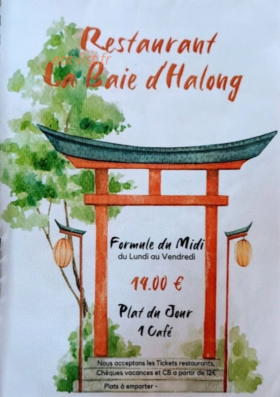 La Baie d'Halong — carte page 1